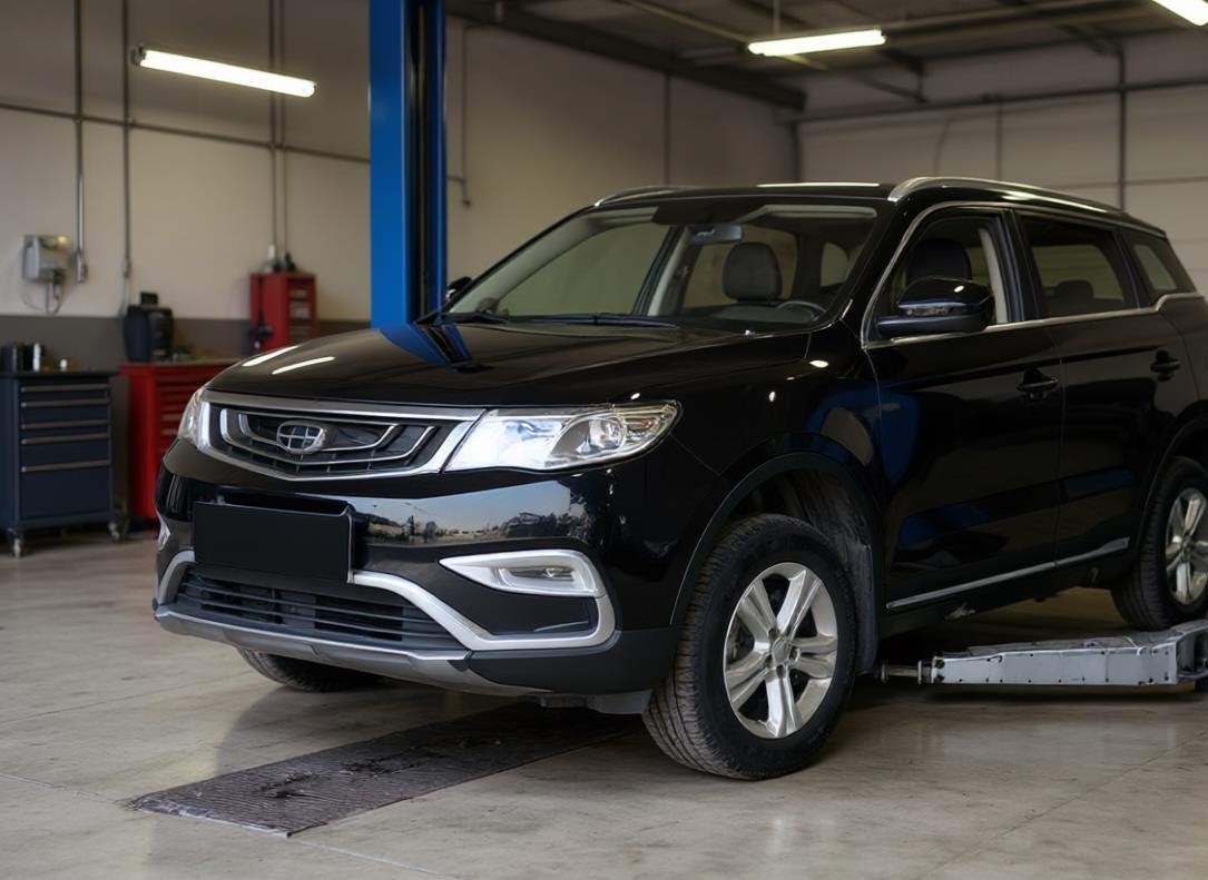 geely atlas в автосервисе
