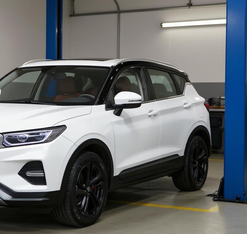 geely coolrey в автосервисе