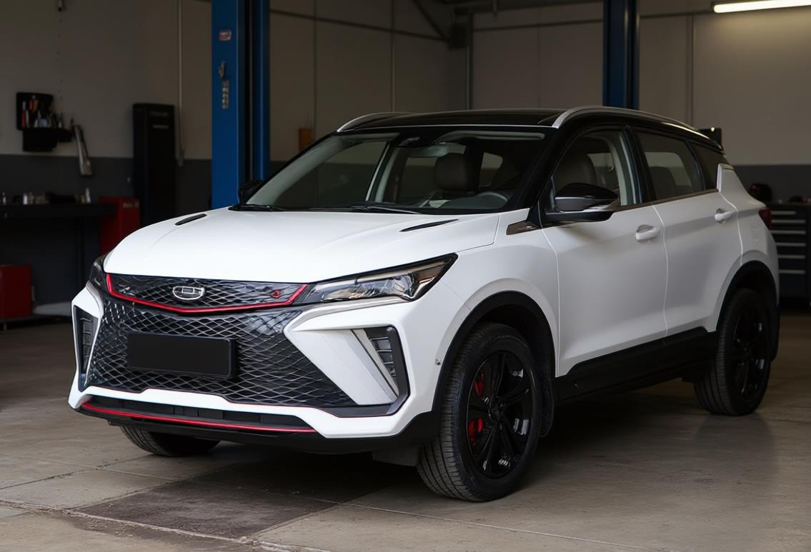 geely coolray в автосервисе