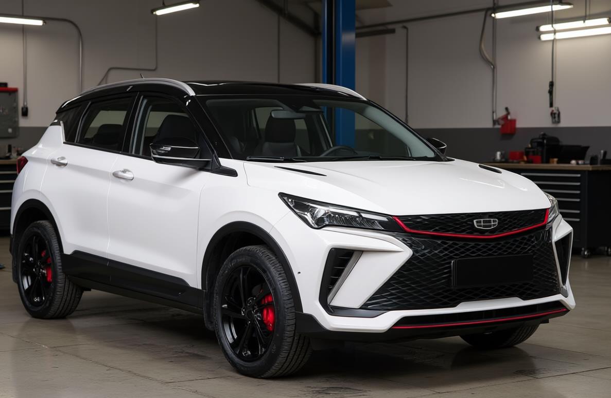 geely coolray в автосервисе