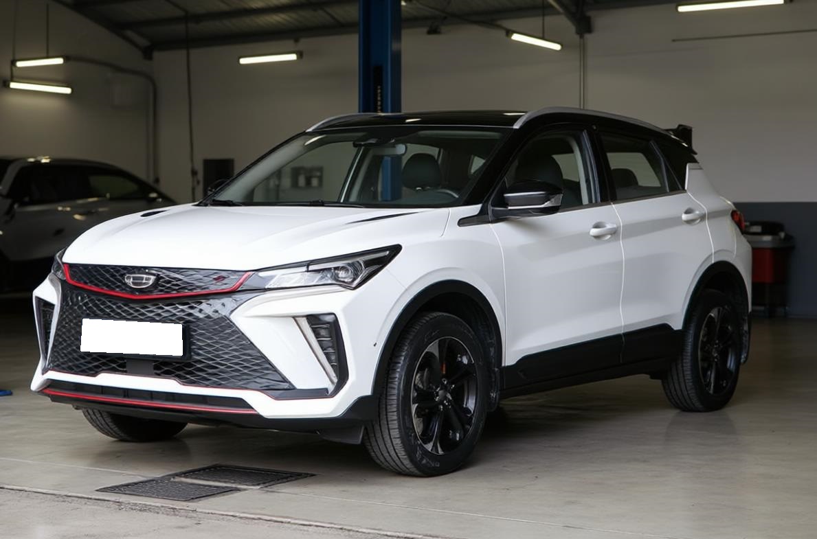 geely coolray в автосервисе