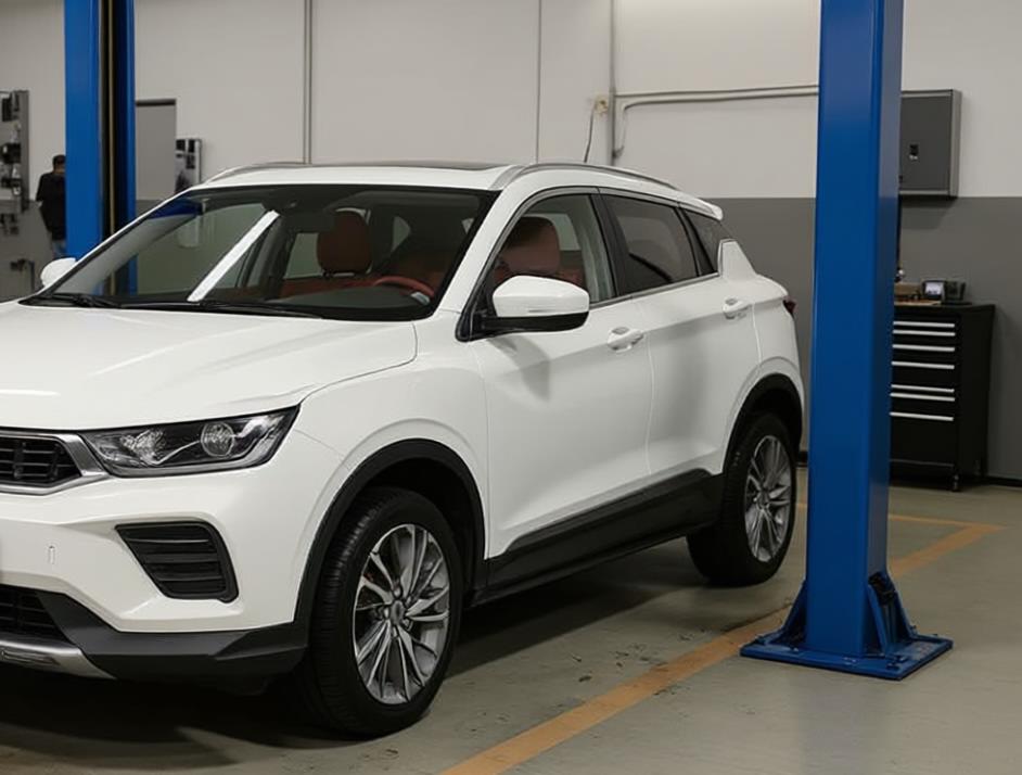 geely coolrey в автосервисе