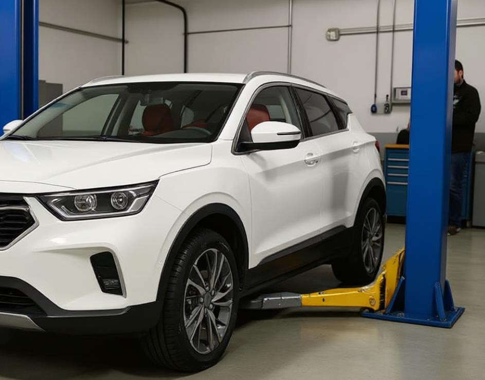 geely coolrey в автосервисе