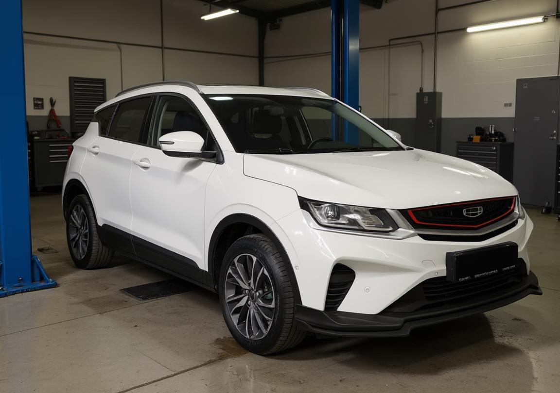 geely coolrey в автосервисе