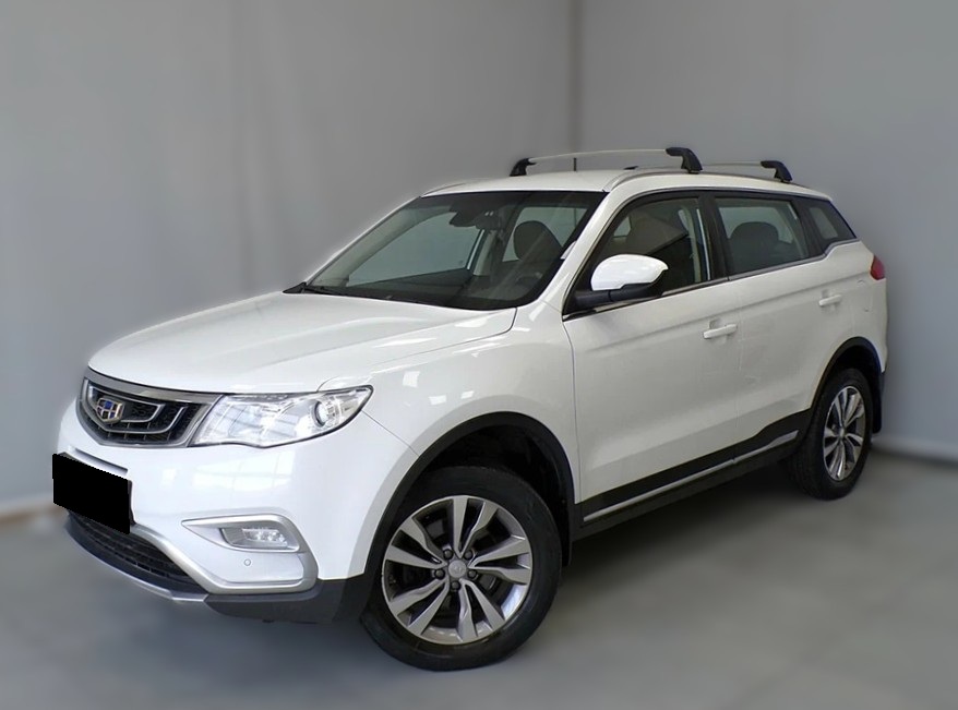 Geely Atlas осле диагностики двигателя в автотехцентре