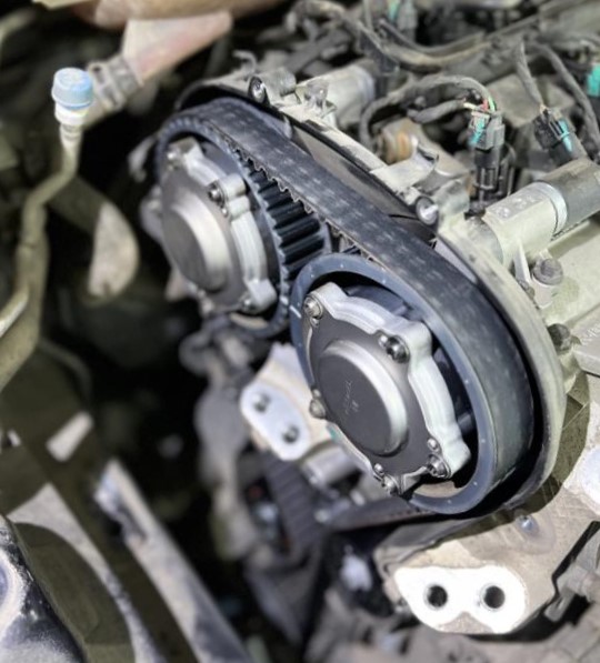 замена грм джили тугела