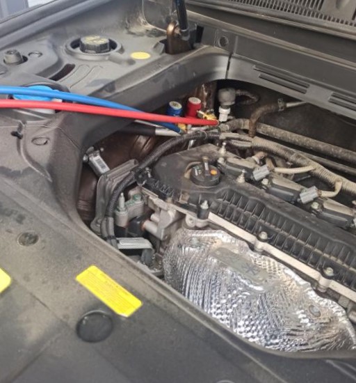 Заправка кондиционера Джили Атлас