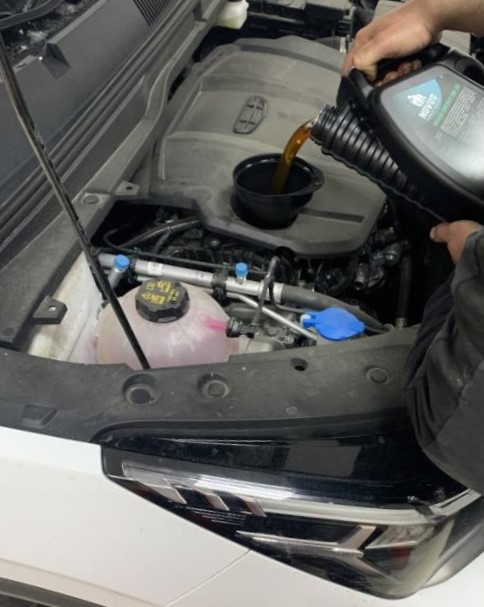 замена моторного масла кулрей