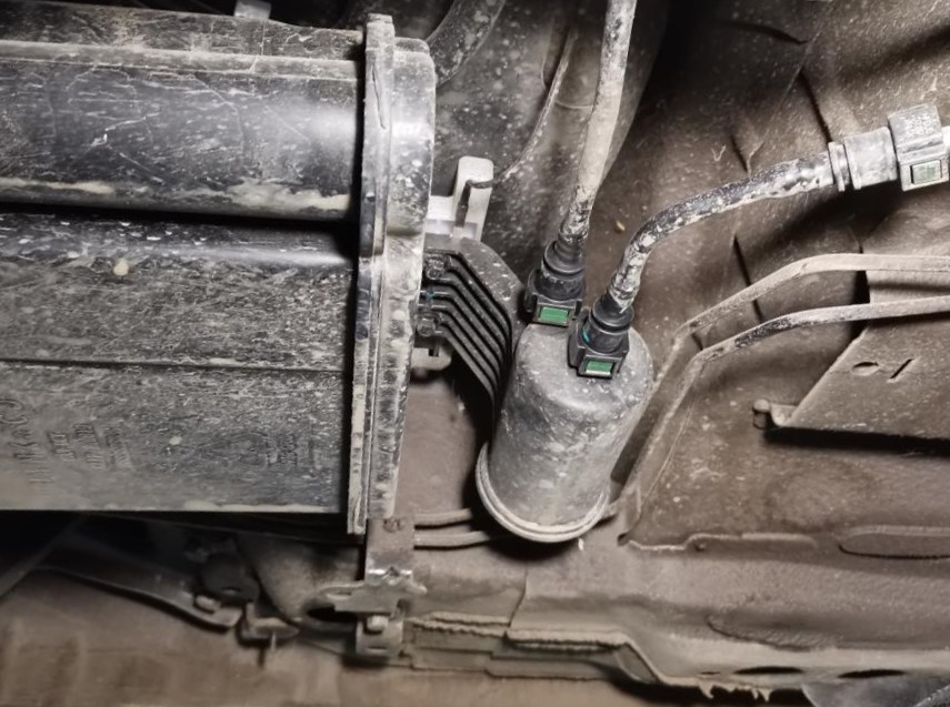 замена топливного фильтра джили тугела