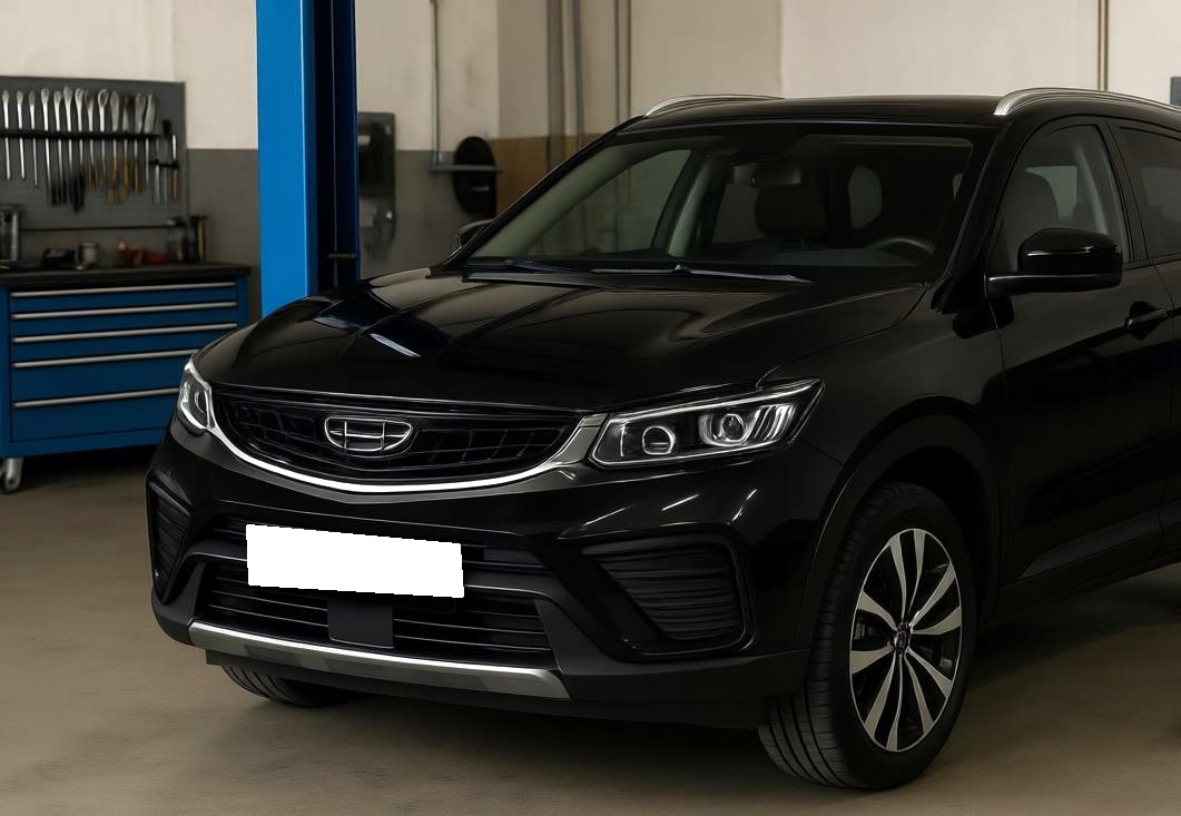 geely tugella в автосервисе