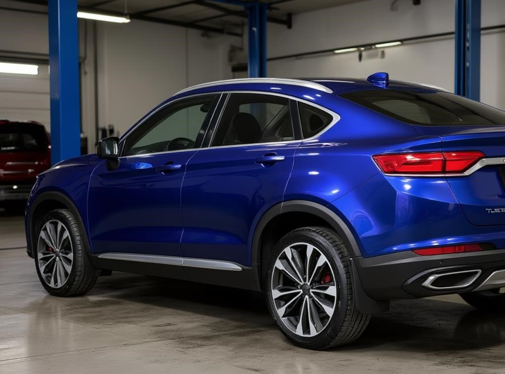 geely tugella в автосервисе