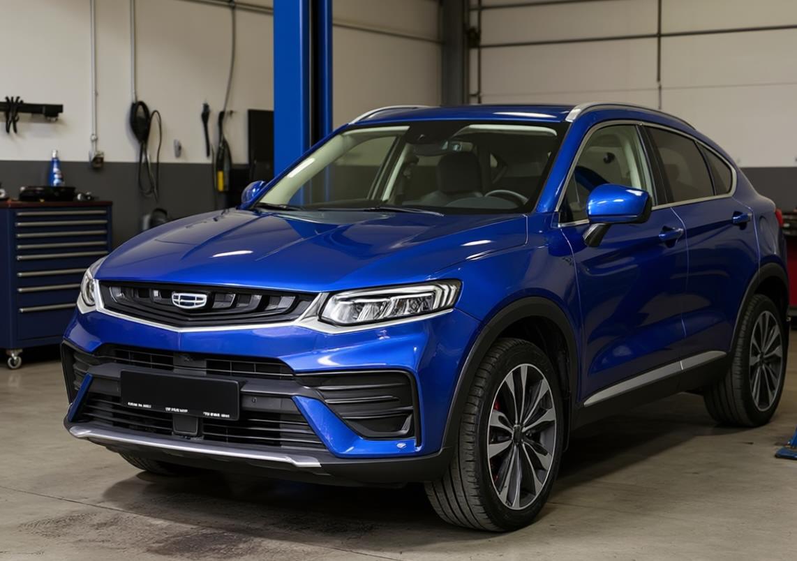 Geely Tugella в автосервисе