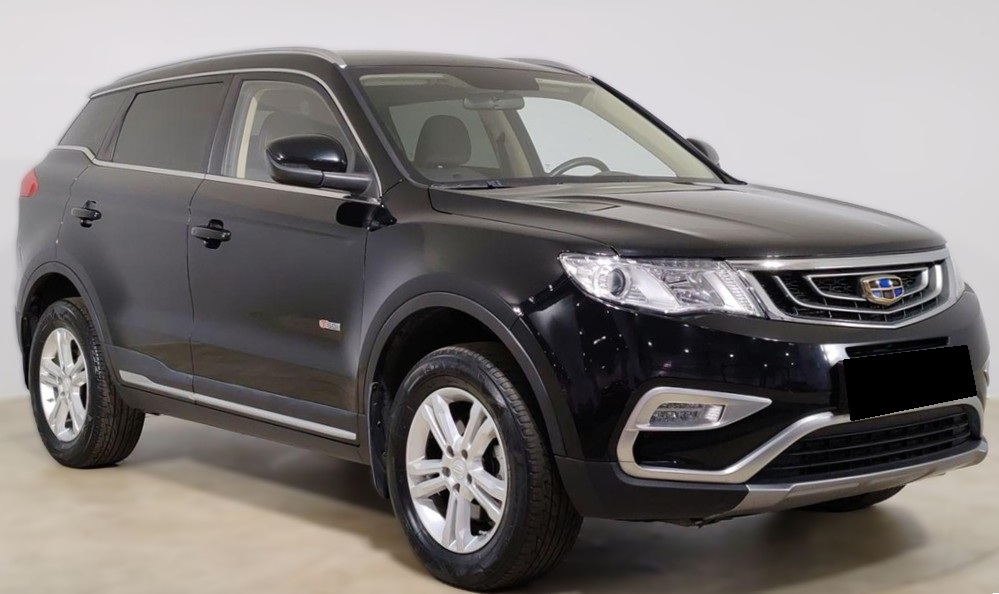 Geely Atlas после замены аккумулятора в автотехцентре