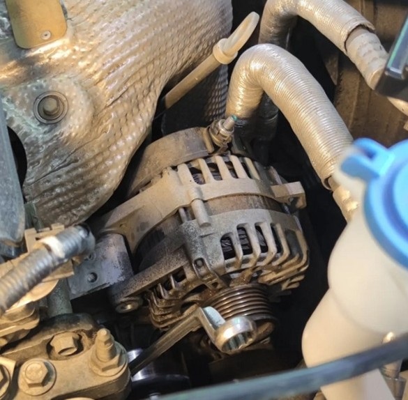 Замена генератора Geely Atlas