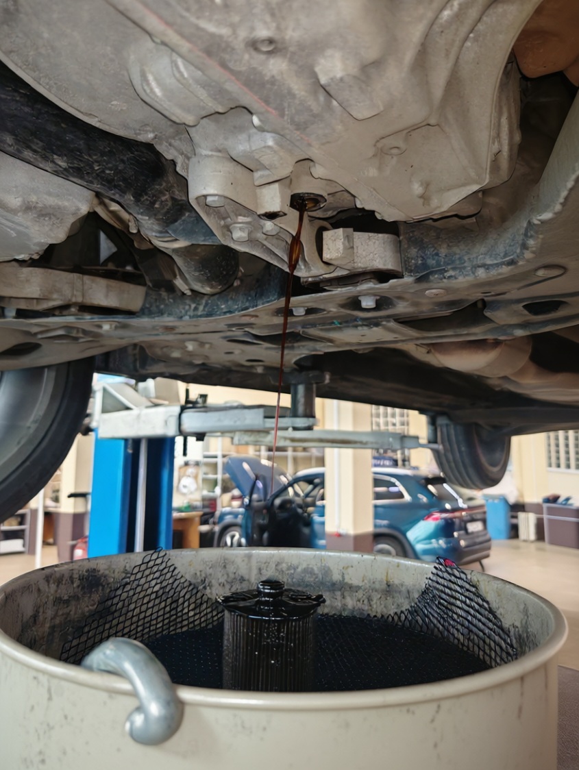 Замена масла АКПП Geely Monjaro