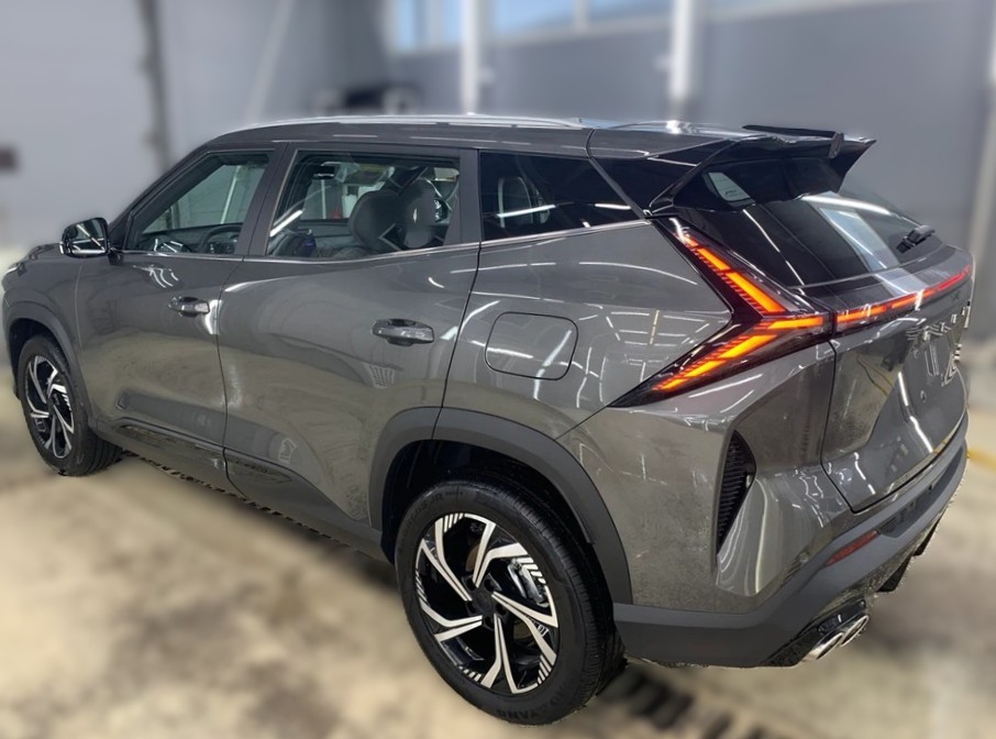 Geely Atlas после замены масла робота в автотехцентре