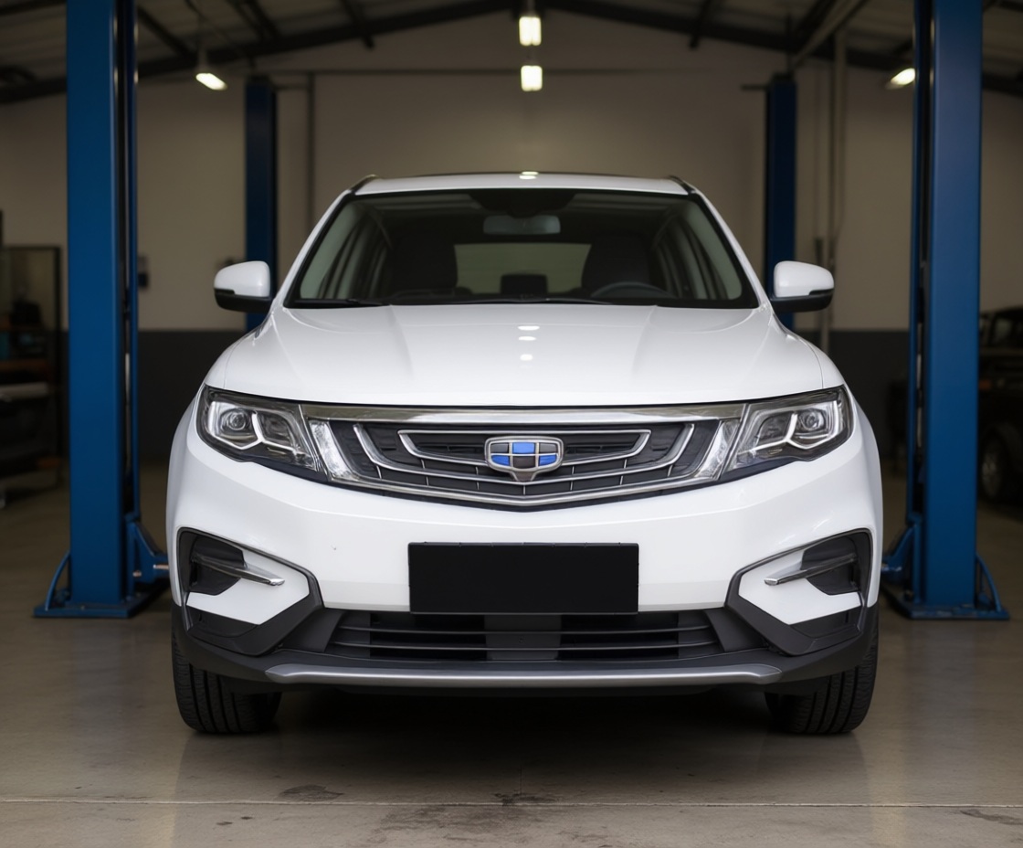 Geely Atlas после замены прокладки клапанной крышки в автотехцентре