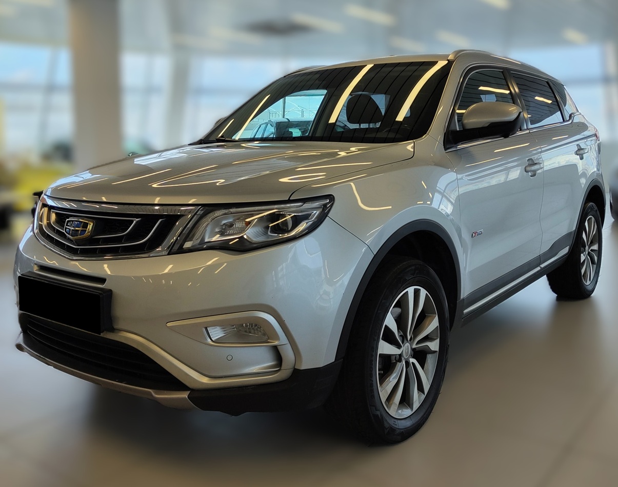 Geely Atlas после замены рулевых наконечников в автотехцентре