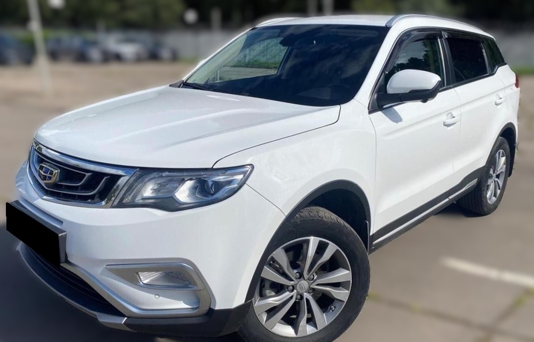 Geely Atlas после замены рулевой рейки в автотехцентре