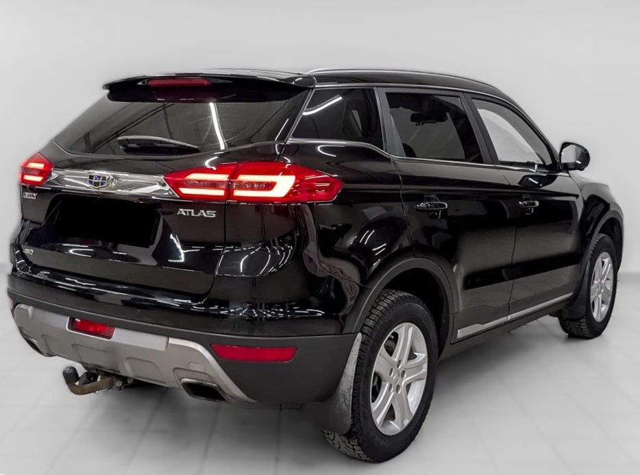 Geely Atlas после замены шаровых опор в автотехцентре