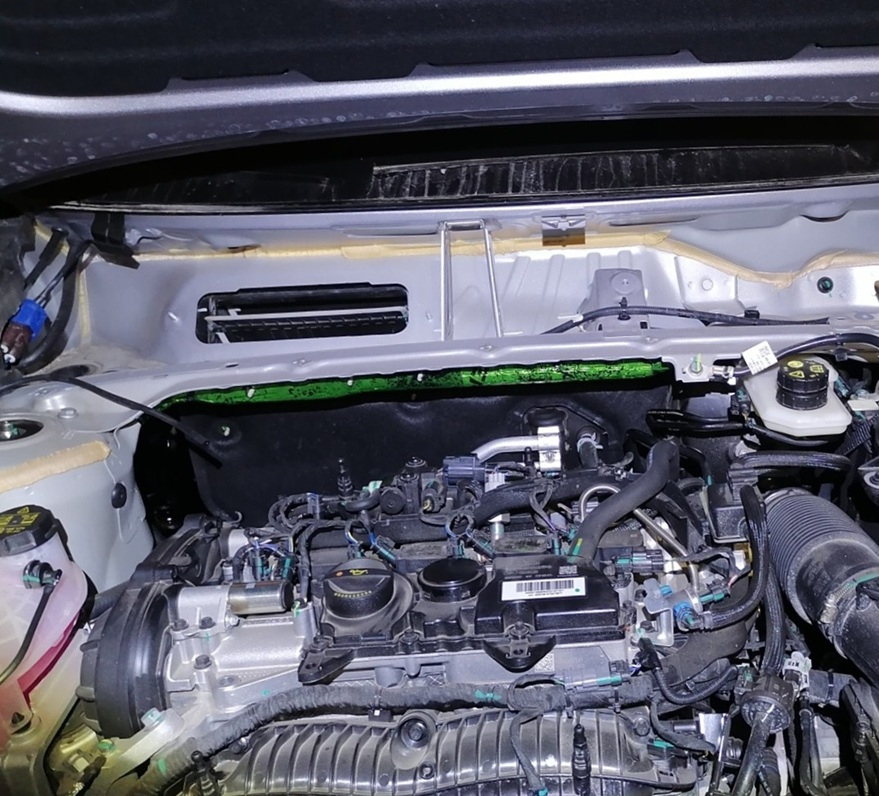 Замена термостата Geely Monjaro