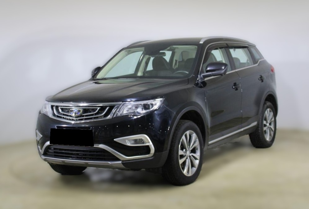 Geely Atlas после замены тормозных дисков в автотехцентре