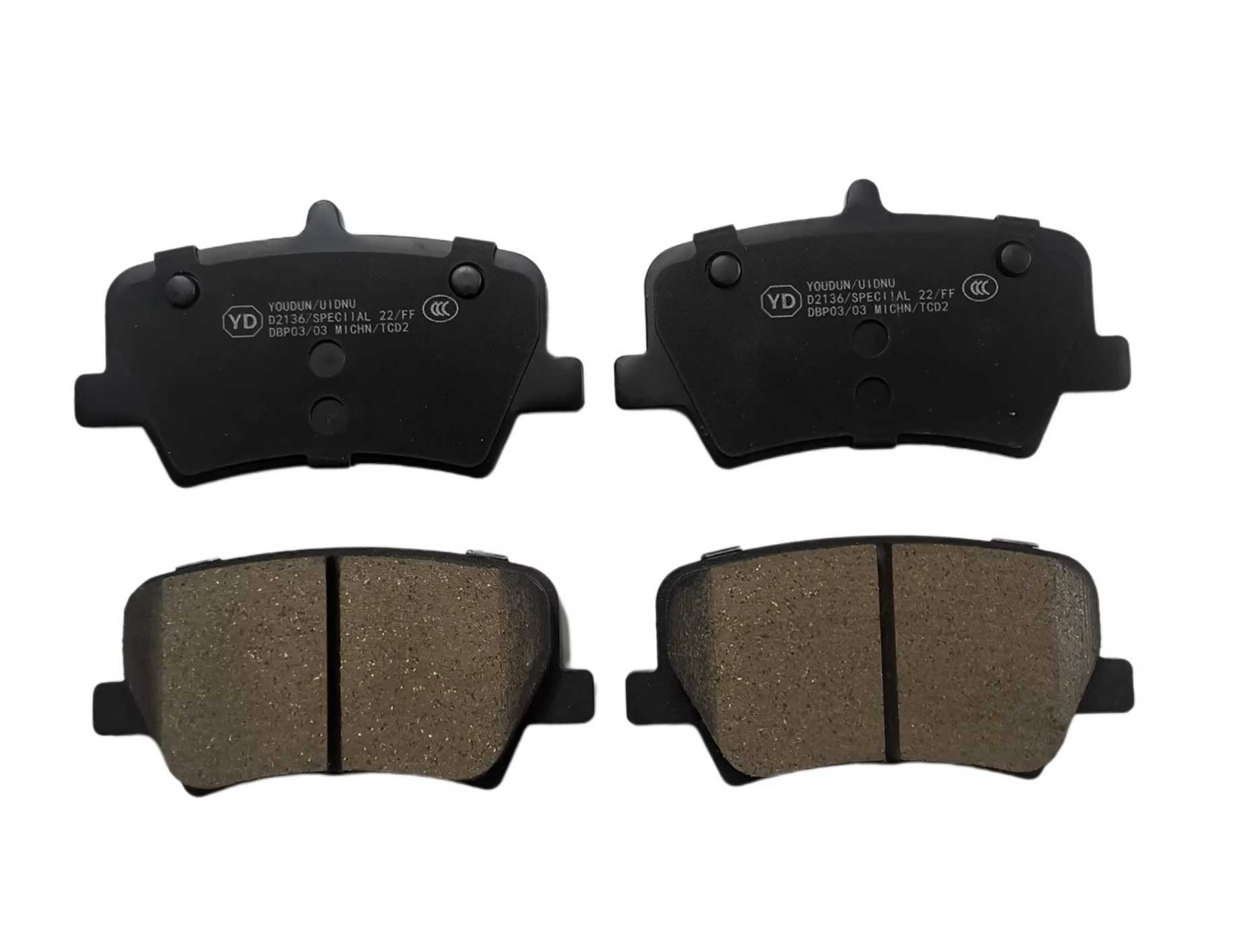 Комплект колодок на одну ось