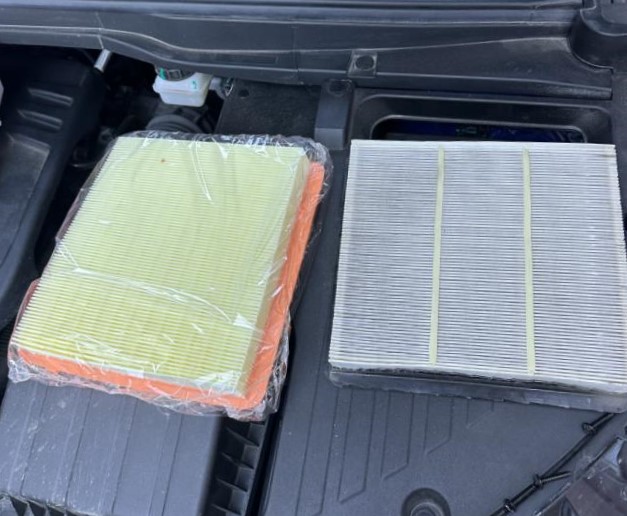 замена воздушного фильтра джили кулрей