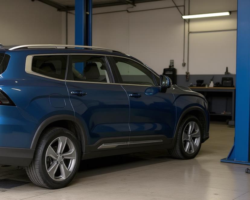 geely okavango в автосервисе