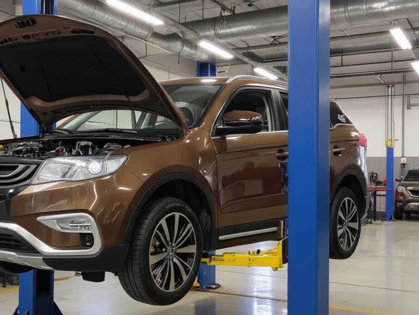 geely в автосервисе