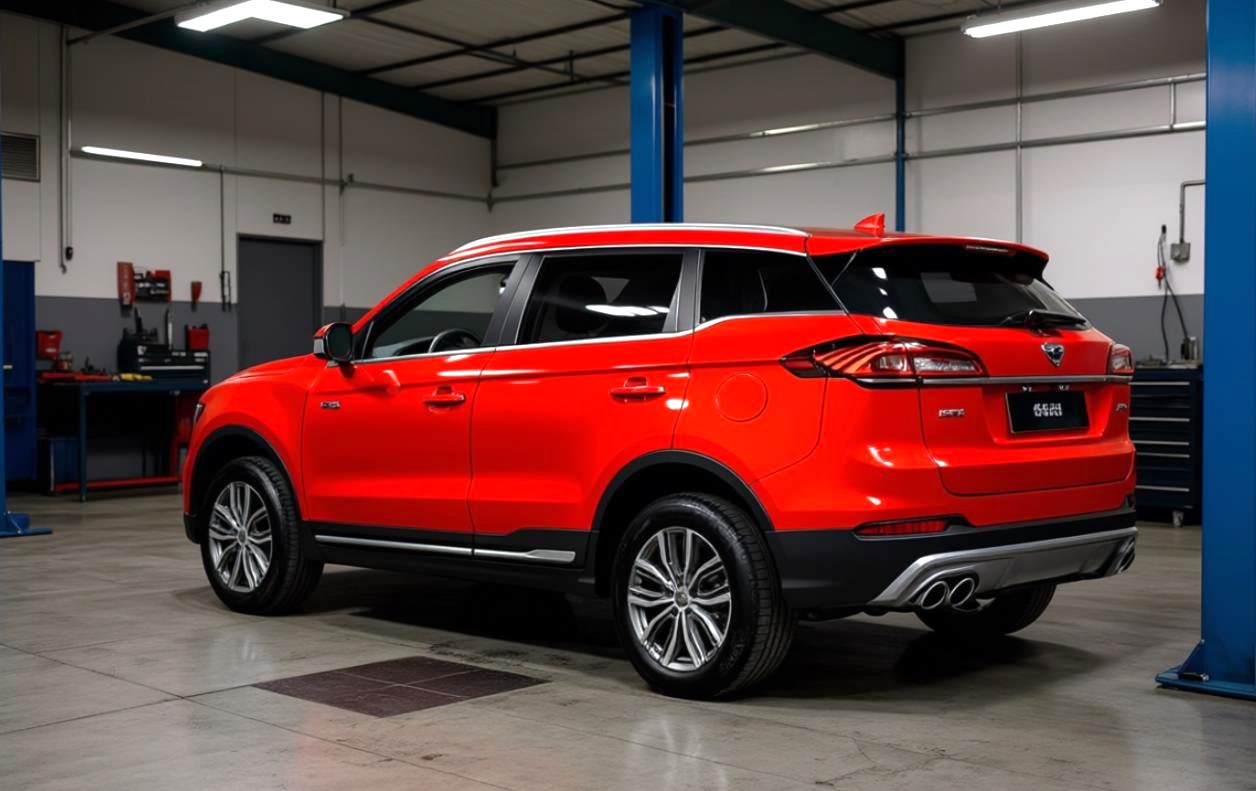 geely atlas pro в автосервисе