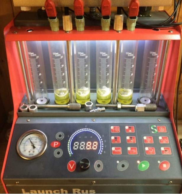 промывка инжекторов на стенде