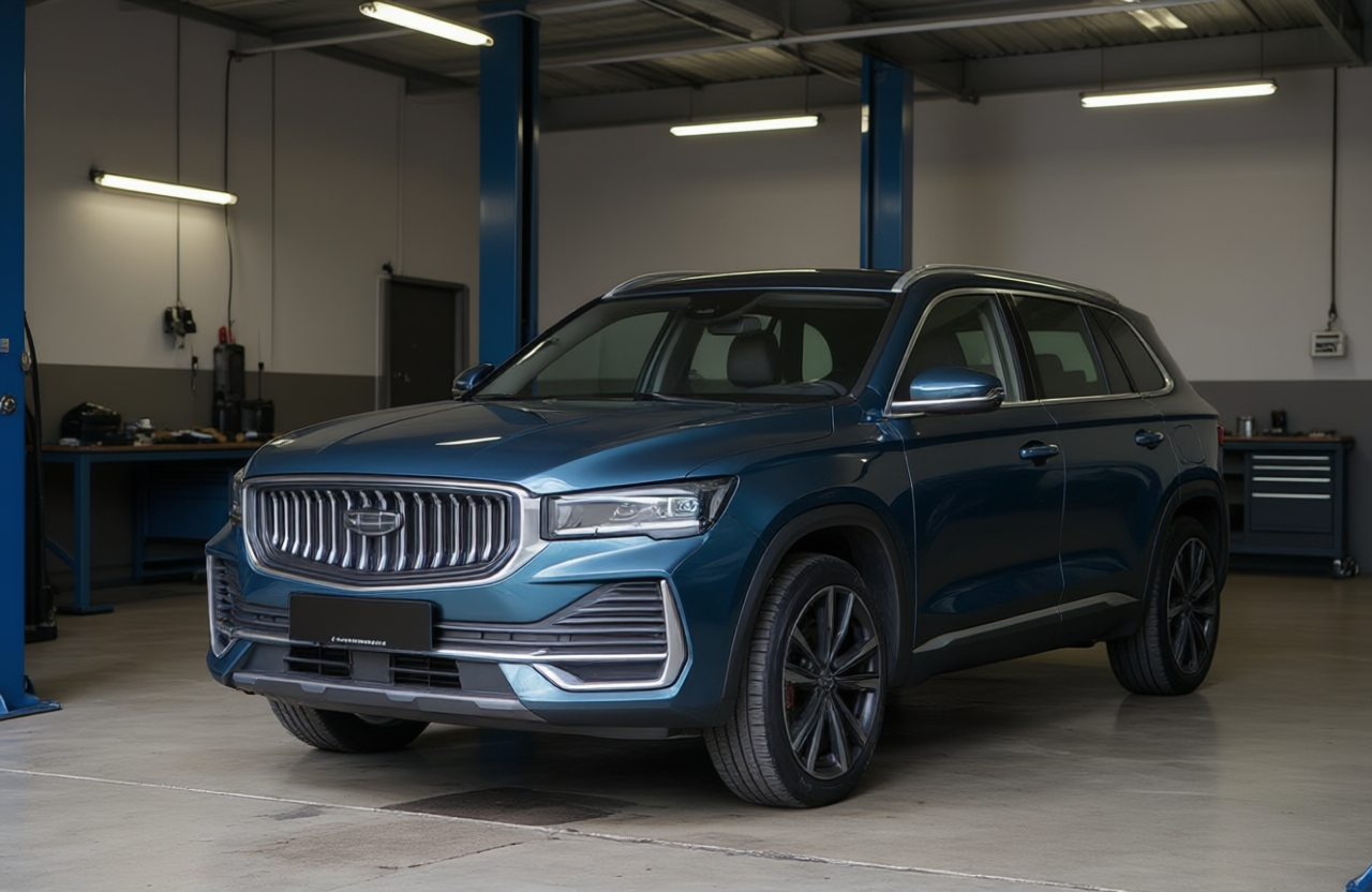 Geely monjaro в автосервисе