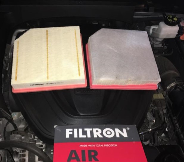 замена воздушного фильтра джили