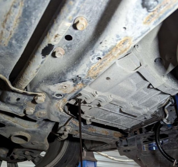 замена масла АКПП Джили