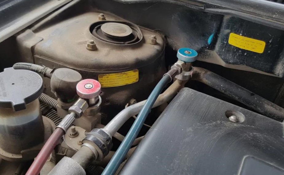 заправка автокондиционера Geely