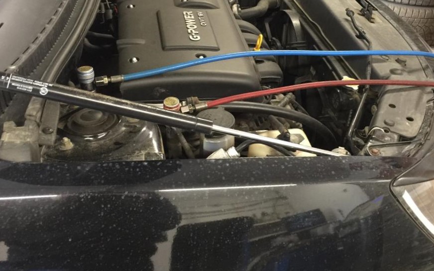 Заправка кондиционера Джили